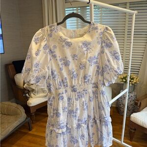 Hyacinth House Floral Puff Sleeve Dress